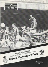 Crewe bury sherpa for sale  GUISBOROUGH