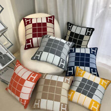 H-Letter wełniane kaszmirowe poszewki na poduszki łóżko piętrowe, sofa, samolot 45x45 cm NM5M6T, na sprzedaż  Wysyłka do Poland