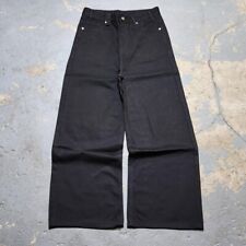 Usado, Jeans preto folgado 32W x 30L perna larga jeans comprar usado  Enviando para Brazil