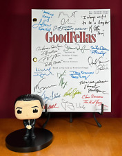 Goodfellas script signed for sale  Astoria