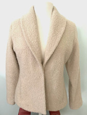 Usado, Jaqueta blazer Eileen Fisher italiana lã Boucle texturizada bege feminina tamanho pequeno comprar usado Usado, Jaqueta blazer Eileen Fisher italiana lã Boucle texturizada bege feminina tamanho pequeno comprar usado  Enviando para Brazil