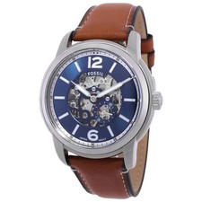 Relógio masculino Fossil Heritage automático mostrador azul ME3263 comprar usado Relógio masculino Fossil Heritage automático mostrador azul ME3263 comprar usado  Enviando para Brazil