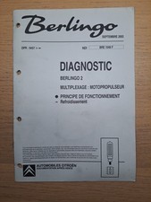 (349B) Manuel d'atelier CITROEN Berlingo 2 - Diagnostic Motopropulseur, 2002 comprar usado  Enviando para Brazil