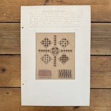Vintage hardanger embroidery for sale  CRANLEIGH