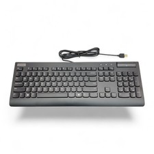 Smartcard Lenovo KB319U teclado com fio tamanho completo USB com cartão inteligente integrado, usado comprar usado  Enviando para Brazil