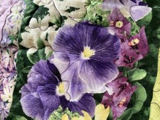 wall made floral hand quilt for sale  Auburndale