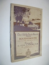 Rac day trips for sale  BOURNEMOUTH