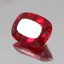 Usado, Almofada natural de rubi vermelho sangue Moçambique pedra preciosa corte solto 20x15x10 mm comprar usado  Enviando para Brazil