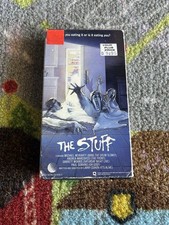 The Stuff VHS 1985 New World Video Horror Slasher Cult Classic VERY RARE Tested na sprzedaż  Wysyłka do Poland
