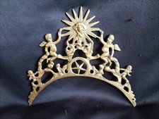 Fronton comtoise bronze d'occasion  Luçon