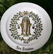Assiette plate porcelaine d'occasion  Concarneau