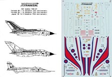 Usado, XTRADECAL 1/72 Tornado GR.1 Jaguar GR.1A 6 15 Sqn 75th Anniversary esquemas (RAF) comprar usado  Enviando para Brazil