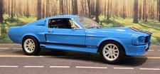 RARO 1/18 Shelby Collectibles 1967 GT 500E Eleanor azul fundido **LEIA** comprar usado  Enviando para Brazil
