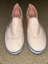 Tênis Vans feminino tamanho 4 rosa quadriculado, usado comprar usado  Enviando para Brazil
