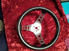 Carro Staring Wheel SUPERIOR 500 RACING 3 RAIOS 3 FUROS PRETO Clássico. comprar usado  Enviando para Brazil