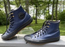 Bota Converse Chuck Taylor All Star M 6.5/W 8.5 couro azul/obsidiana 169401c comprar usado  Enviando para Brazil