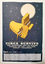 Circa Survive Twilight Army 2006 Tour* Cartaz Recebendo Fim de Sirenes RARO OOP comprar usado  Enviando para Brazil