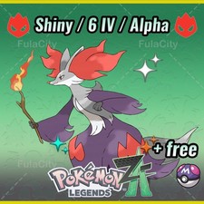 Delphox Pokemon Legends ZA ⚫ Shiny 6 IV 🟢 Alpha ⚫ @ Master Ball comprar usado Delphox Pokemon Legends ZA ⚫ Shiny 6 IV 🟢 Alpha ⚫ @ Master Ball comprar usado  Enviando para Brazil