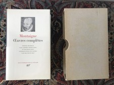 Pléiade montaigne oeuvres d'occasion  La Rochelle
