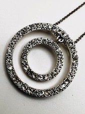 Double circle rhinestone for sale  Portola