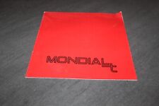 Brochure ferrari mondial d'occasion Brochure ferrari mondial d'occasion  Deauville