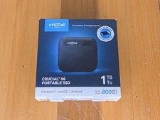 Usado, SSD Externo Portátil Crucial - X6 SE 1TB USB-C/USB-A - Preto comprar usado Usado, SSD Externo Portátil Crucial - X6 SE 1TB USB-C/USB-A - Preto comprar usado  Enviando para Brazil