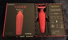 Aparador Vader Supreme ST3778 | DLC T-Blade aparador/forro de cabelo | Vermelho, usado comprar usado  Enviando para Brazil