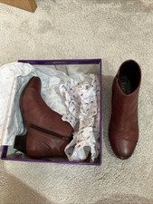 Women red leather for sale  AMMANFORD