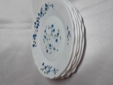 Assiettes dessert myosotis d'occasion  Cires-lès-Mello