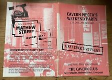 Cavern club opening for sale  SOUTHPORT