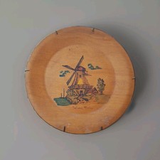 Placa de madeira vintage pintada à mão 10 Holland Michigan moinho de vento , usado comprar usado  Enviando para Brazil
