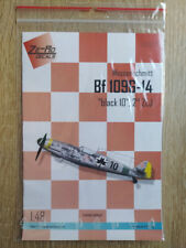 Bf109G-14 "preto 10" 2. Decalques modelo ZLJ ZNDH Ze-Ro 048022 1:48 comprar usado  Enviando para Brazil