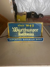 Vintage wurzburger hofbrau for sale  Winchester
