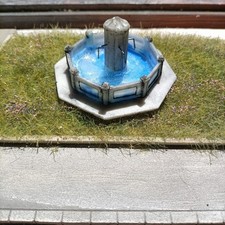 Fontana per diorama usato  Volterra