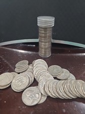 Rollo de 40 - $10 valor nominal 90 % plata cuartos Washington XF-AU segunda mano  Embacar hacia Mexico