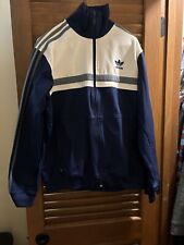 Jaqueta de atletismo Adidas vintage retrô em perfeito estado 3 listras faça uma oferta!! comprar usado  Enviando para Brazil