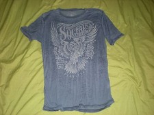 Usado, Camisa masculina República Social tamanho médio roupas mangas curtas azul comprar usado  Enviando para Brazil