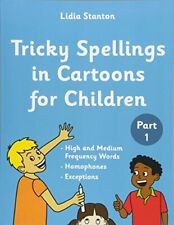 Tricky spellings cartoons for sale  UK
