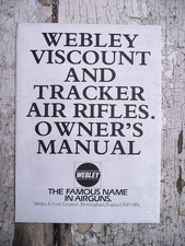 Webley viscount tracker for sale  MINEHEAD