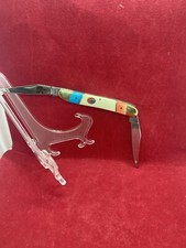 Faca Trump 2017 4" vermelha/branca/azul osso liso muskrat por Steel Warrior com caixa, usado comprar usado  Enviando para Brazil