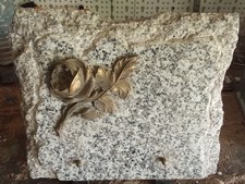 Plaque funéraire d'occasion  Fayence