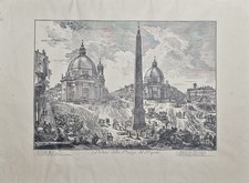 Incisione acquaforte piranesi usato  Carrara