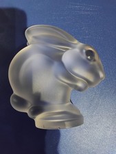 Glass rabbit ornament for sale  LEOMINSTER