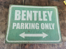 Metall schild bentley gebraucht kaufen  Geldern