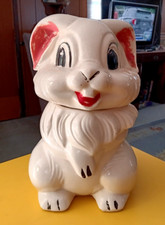 Jarro de biscoito de cerâmica 1950s Terrace marcado Walt Disney Production Thumper 11" de altura comprar usado  Enviando para Brazil