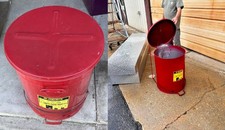 Justrite 09700 oily for sale  Toms River