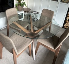 Walnut 120cm round for sale  DEVIZES