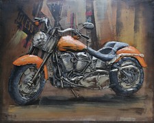 Wall art motorcycle for sale  Westbury