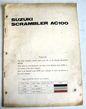 Suzuki scrambler ac100 for sale  LEICESTER