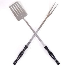 Conjunto de utensílios para churrasco Cutco extra longo 20": espátula turner 1707 + garfo 1706 comprar usado  Enviando para Brazil
